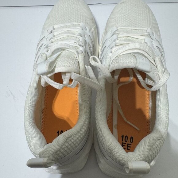 Reebok Mens Fusion Flexweave Work Sneaker White Size 10 Wide